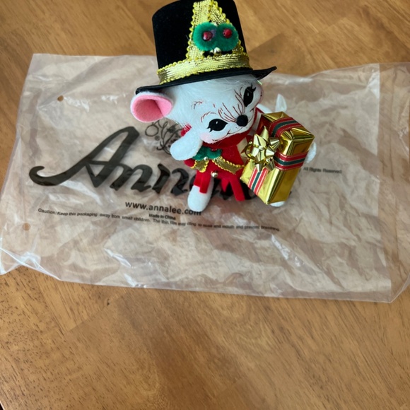 Annalee 2008 A Gift For You Mouse 6" Christmas Excellent Condition 77750… - Picture 7 of 8
